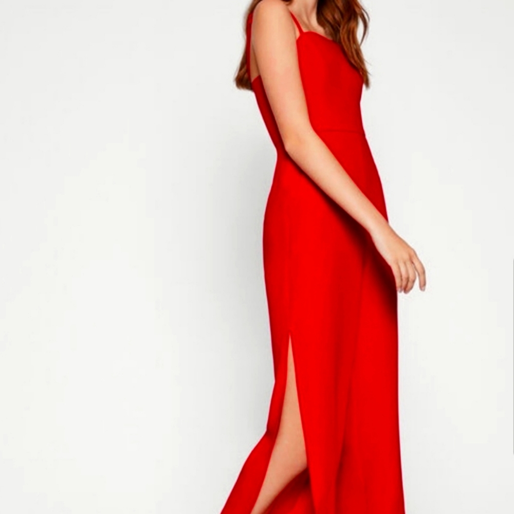 Bcbgeneration red jumpsuit